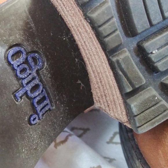 Indigo Brown Boots Size 10 - Picture 4 of 5